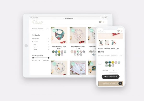 Site Internet Filauraa Couture