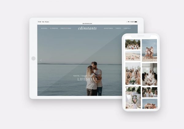 Création du site CdInstants par Calyweb