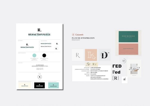 Identite Visuelle Redactionnelle par Calyweb